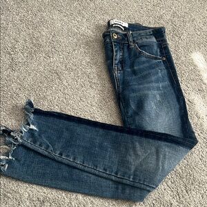 Pistola Women's Skinny Jeans - Dark Blue